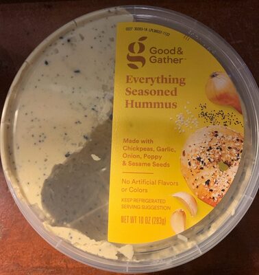 Everything Seasoned Hummus, Everything Seasoned