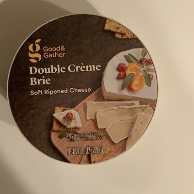 Double Creme Brie Soft Ripened Cheese, Double Creme Brie