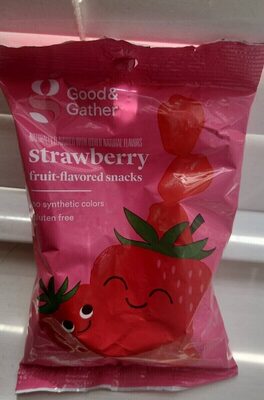 Strawberry Fruit-Flavored Snacks, Strawberry