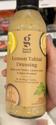 Lemon Tahini Dressing, Lemon Tahini