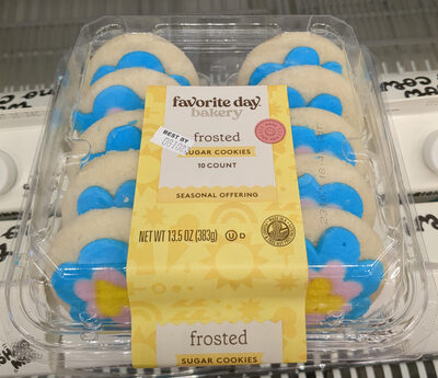 Frosted Sugar Cookies, Frosted Sugar
