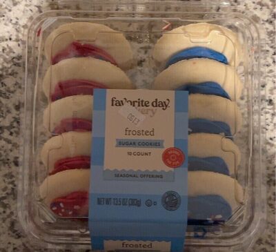 Frosted Sugar Cookies, Frosted Sugar