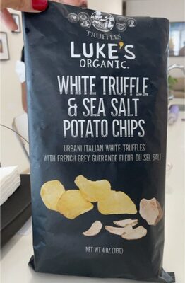 White Truffle & Sea Salt Potato Chips, White Truffle & Sea Salt
