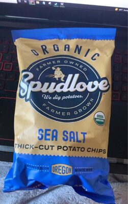 Sea Salt Organic Thick-Cut Potato Chips, Sea Salt
