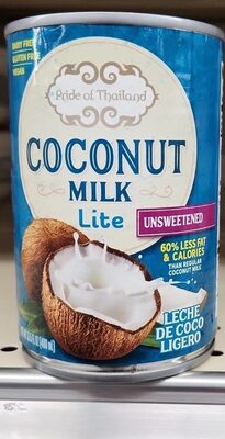 Unsweetened Lite Coconut Milk, Unsweetened Lite