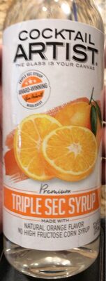 Premium Triple Sec Syrup