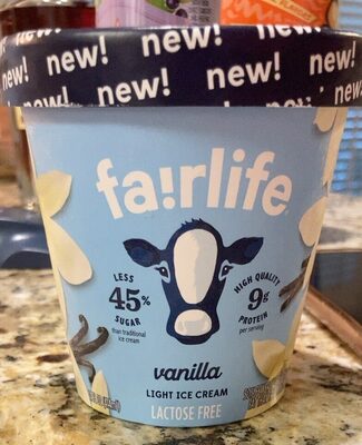 Vanilla Light Ice Cream, Vanilla
