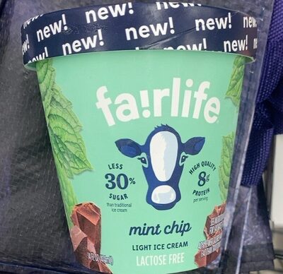 Mint Chip Light Ice Cream, Mint Chip