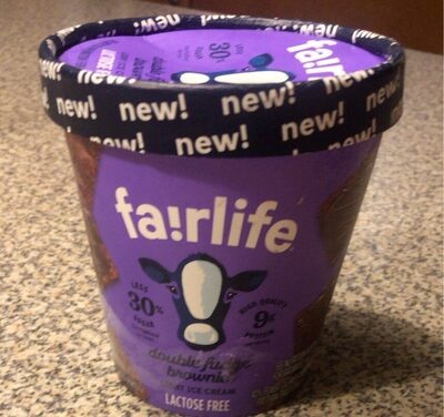 Double Fudge Brownie Light Ice Cream, Double Fudge Brownie
