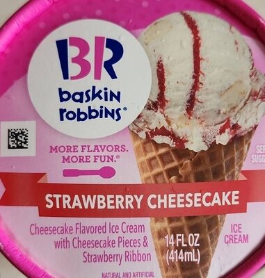 Strawberry Cheesecake Ice Cream, Strawberry Cheesecake