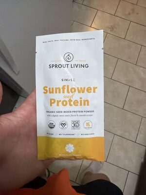 Simple Sunflower Seed Protein Powder