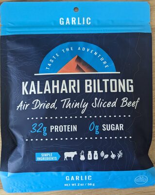 Garlic Air Dried, Thinly Sliced Beef, Garlic