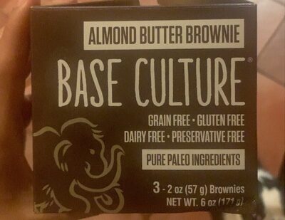 Almond Butter Brownies, Almond Butter