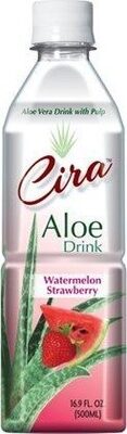 Cira, Aloe Drink, Watermelon Strawberry, Watermelon Strawberry