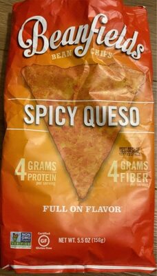 Spicy Queso Bean Chips, Spicy Queso