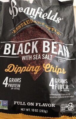 Black Bean With Sea Salt Bean Chips, Black Bean With Sea Salt