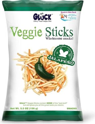 Authentic Jalapeno Veggie Sticks Wholesome Snacks, Authentic Jalapeno