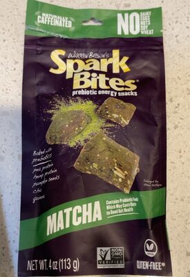 Matcha Probiotic Enery Snacks, Matcha