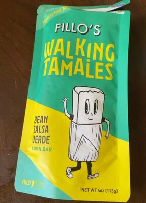 Bean Salsa Verde Walking Tamales Corn Bar, Bean Salsa Verde