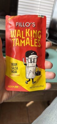 Bean Salsa Roja Walking Tamales Corn Bar, Bean Salsa Roja