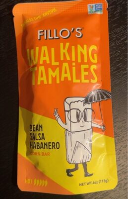 Bean Salsa Habanero Walking Tamales Corn Bar, Bean Salsa Habanero