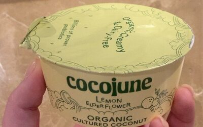 Lemon Elder Flower Organic Cultured Coconut