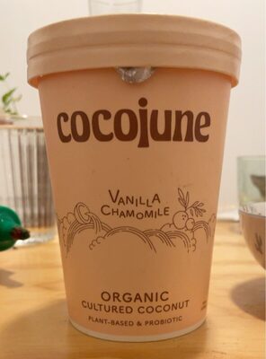 Vanilla Chamomile Organic Cultured Coconut, Vanilla Chamomile