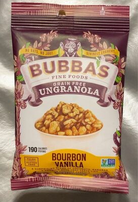 Ungranola, Bourbon Vanilla