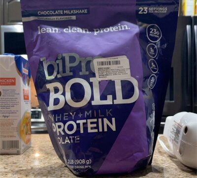 Chocolate Milkshake Whey + Milk Protein Isolate Powder Drink Mix, Chocolate Milkshake
