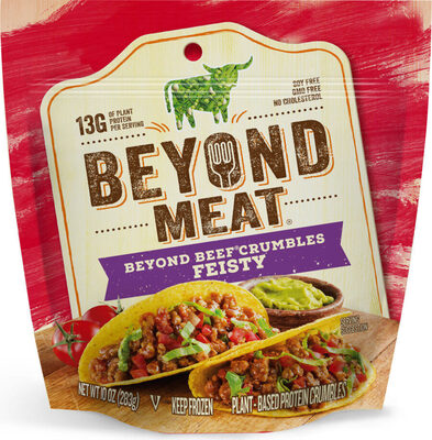 Feisty Beyond Beef Crumbles Plant-Based Crumbles, Feisty