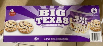 Big Texas Cinnamon Roll, Cinnamon Roll