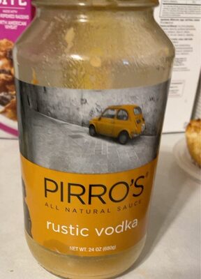 Rustic Vodka All Natural Sauce, Rustic Vodka