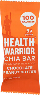 Chocolate Peanut Butter Chia Bar, Chocolate Peanut Butter