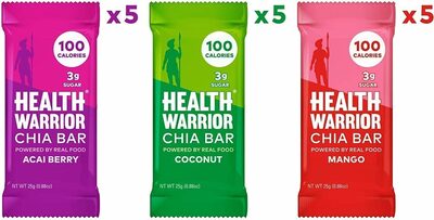 Tropical Chia Seed Bars