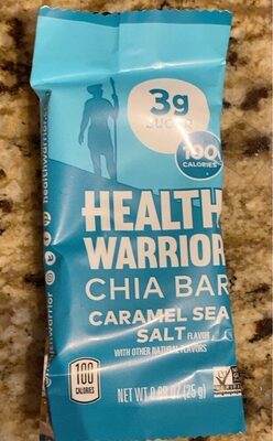 Caramel Sea Salt Chia Bar, Caramel Sea Salt