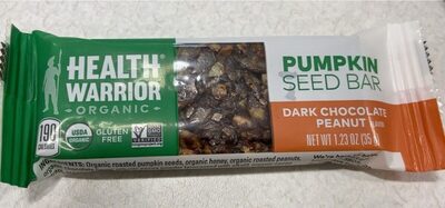 Dark Chocolate Peanut Honey, Cocoa & Peanuts Pumpkin Seeds Bar, Dark Chocolate Peanut