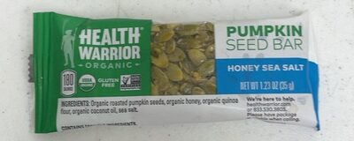 Honey Sea Salt Pumpkin Seeds Bar, Honey Sea Salt