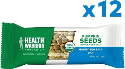 Honey Sea Salt Pumpkin Seed Bars, Honey; Sea Salt
