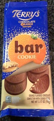 Chocolate Orange Bar Cookie, Chocolate Orange