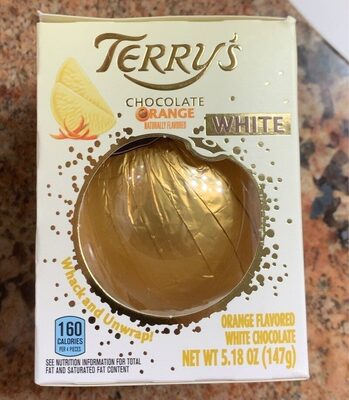 Orange Flavored White Chocolate, Orange