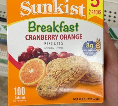 Cranberry Orange Breakfast Biscuits, Cranberry Orange