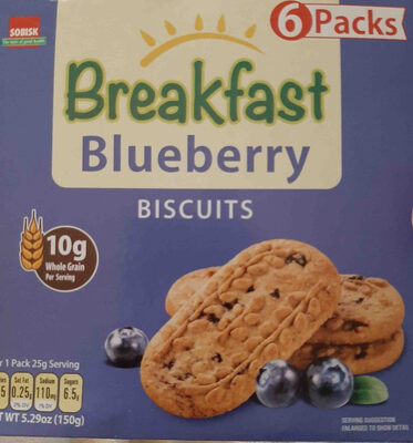 Blueberry Breakfast Biscuits, Blueberry