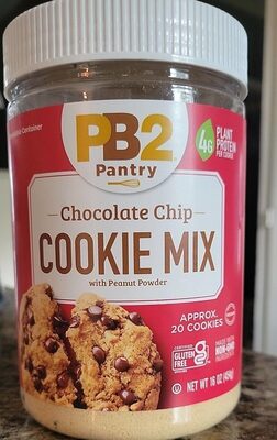 Pantry Chocolate Chip With Peanut Powder Cookie Mix, Chocolate Chip