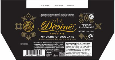 Dark Chocolate, 70% Cocoa