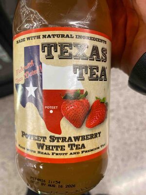 Poteet Strawberry White Tea, Poteet Strawberry