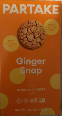 Ginger Snap Crunchy Cookies, Ginger Snap
