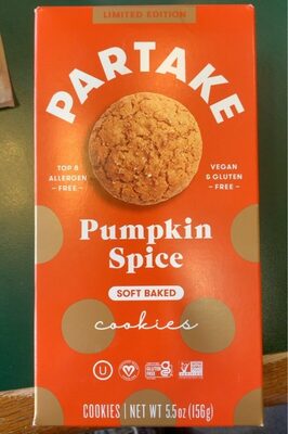 Pumpkin Spice Soft Cookies, Pumpkin Spice