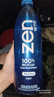 Vapor Distilled Alkaline 9.5 Ph Water