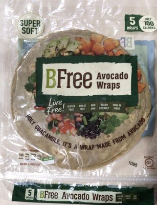 Avocado Wraps Tortilla, Avocado