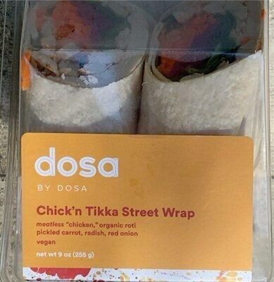 Chicken Tikka Street Wrap, Chicken